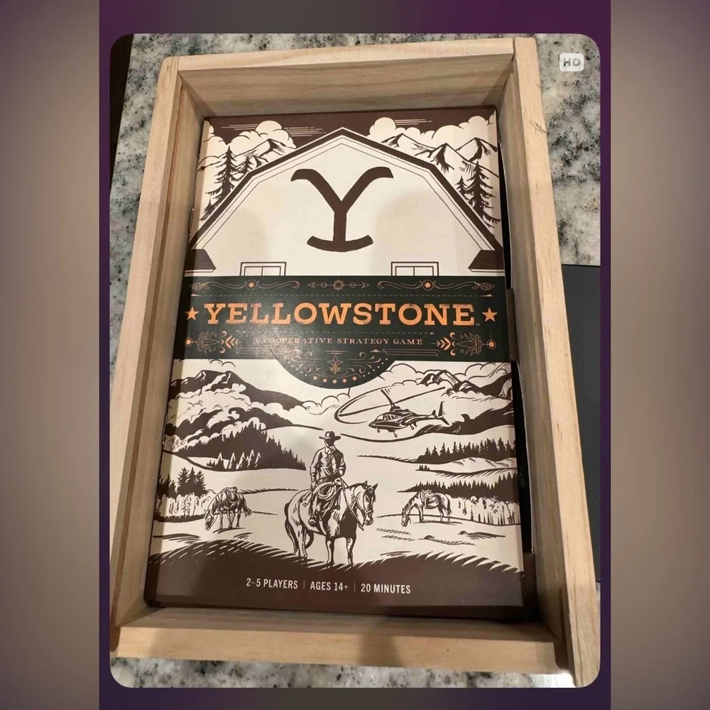 Yellowstone beautiful wooden
